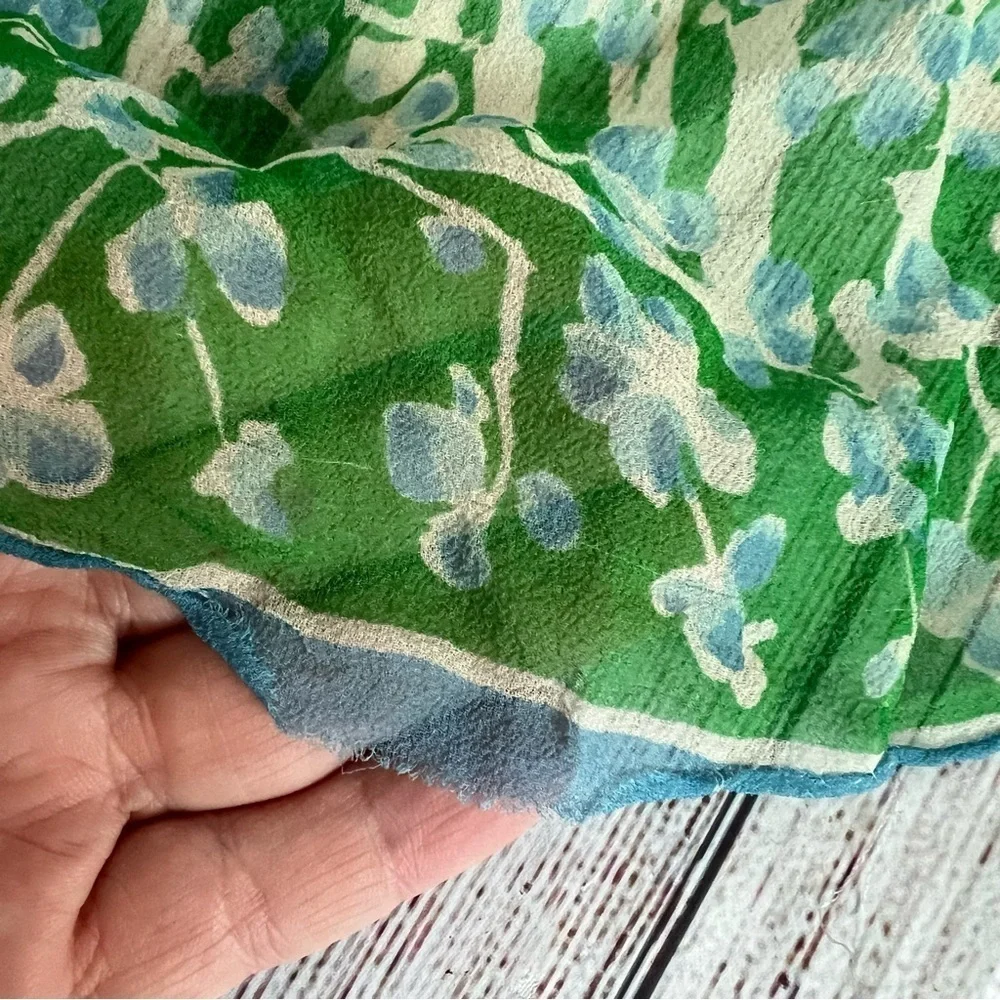 Scarves by Vera All Silk Hand-rolled Japan Vintage
